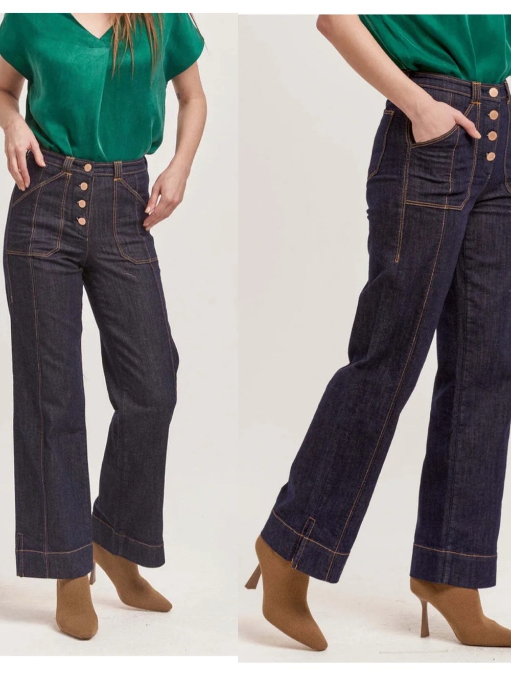 DEAR JOHN HOLLY DARK DENIM JEANS